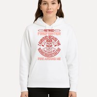 Retired Firefighter I Survived Because The Fire Inside Me Hoodie