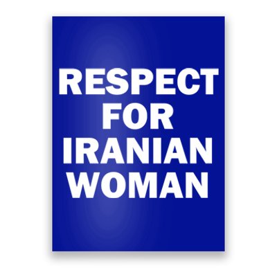 Respect For Iranian Gift Poster