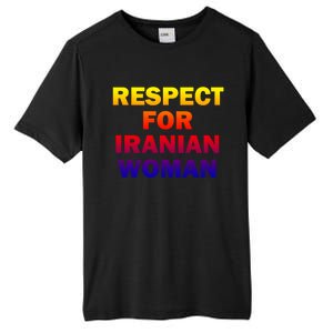 Respect For Iranian Cool Gift Tall Fusion ChromaSoft Performance T-Shirt