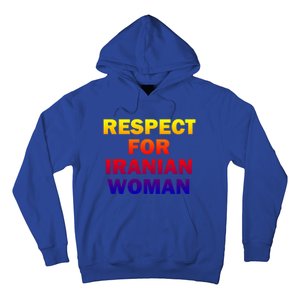 Respect For Iranian Cool Gift Hoodie