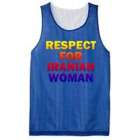 Respect For Iranian Cool Gift Mesh Reversible Basketball Jersey Tank