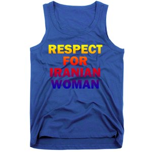 Respect For Iranian Cool Gift Tank Top