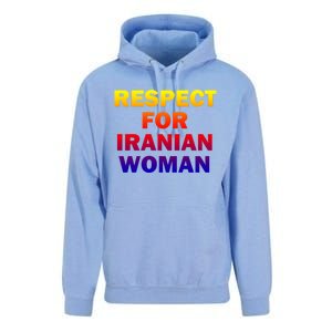 Respect For Iranian Cool Gift Unisex Surf Hoodie