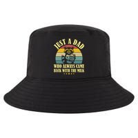 Racoon Father Just A Dad Who Always Came Back With The Milk  Cool Comfort Performance Bucket Hat