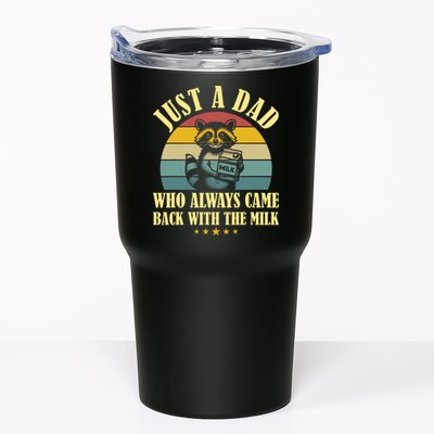 Racoon Father Just A Dad Who Always Came Back With The Milk  Tumbler