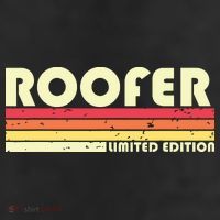 ROOFER Funny Job Title Profession Birthday Worker Idea Cool Comfort Performance Bucket Hat