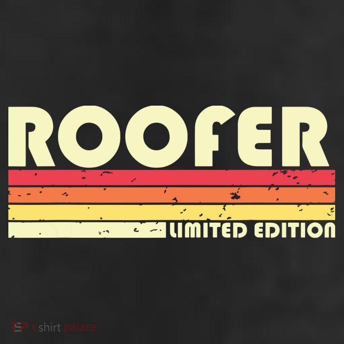 ROOFER Funny Job Title Profession Birthday Worker Idea Cool Comfort Performance Bucket Hat