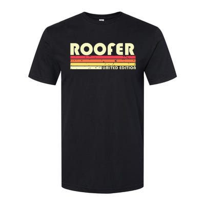 ROOFER Funny Job Title Profession Birthday Worker Idea Softstyle CVC T-Shirt