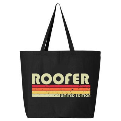 ROOFER Funny Job Title Profession Birthday Worker Idea 25L Jumbo Tote