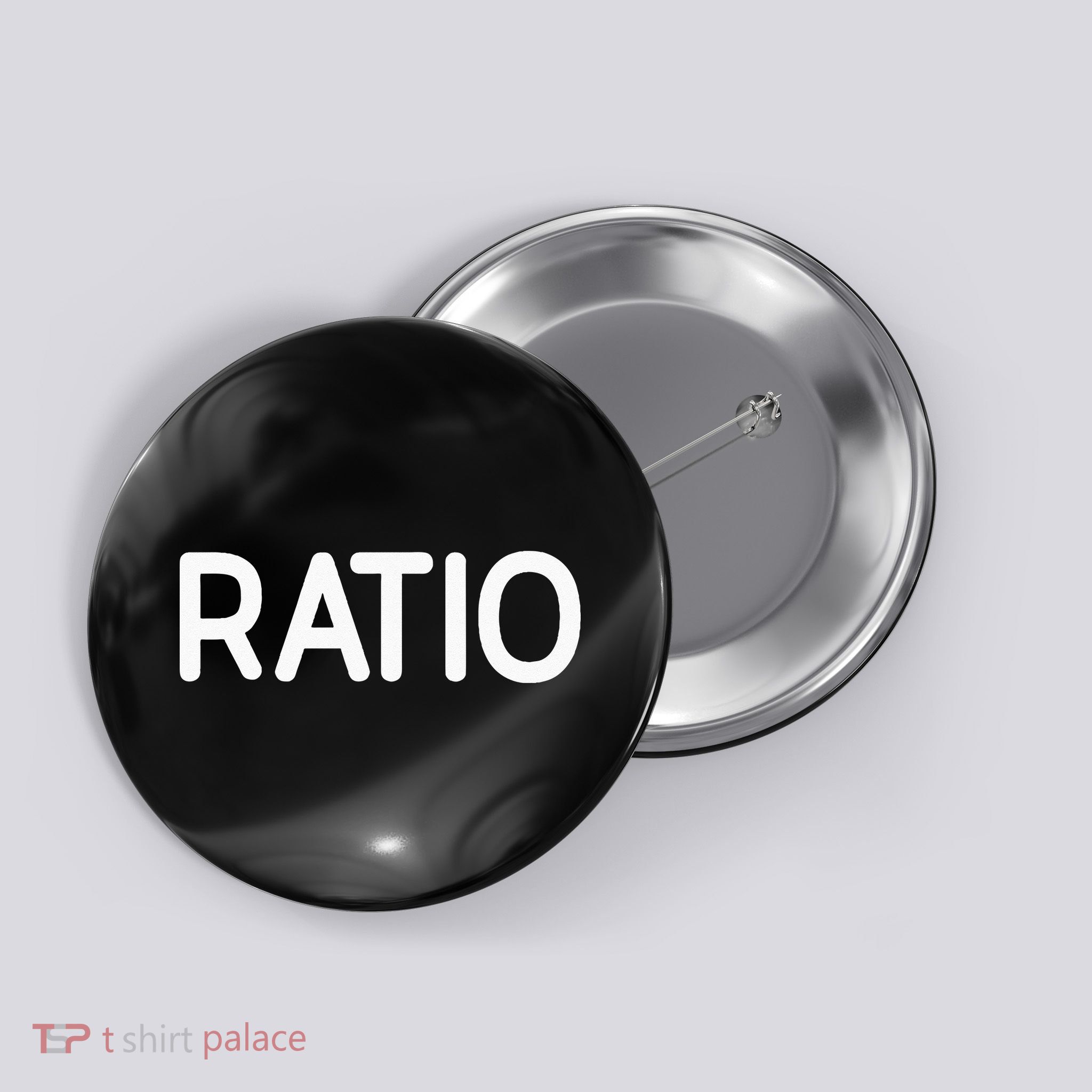 Ratio Funny Jokes Sarcastic Button