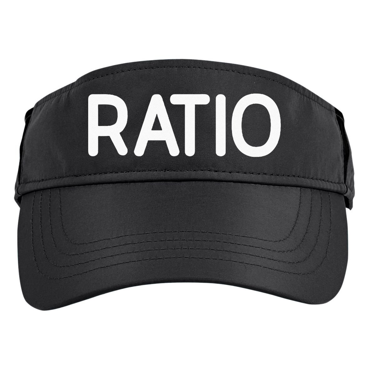 Ratio Funny Jokes Sarcastic Adult Drive Performance Visor