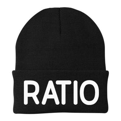 Ratio Funny Jokes Sarcastic Beanie