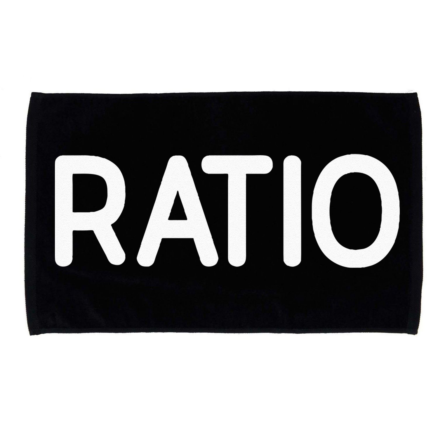 Ratio Funny Jokes Sarcastic Microfiber Hand Towel