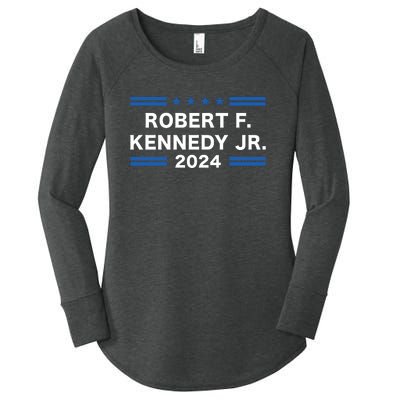 Robert F. Kennedy Jr. For President 2024 Women's Perfect Tri Tunic Long Sleeve Shirt