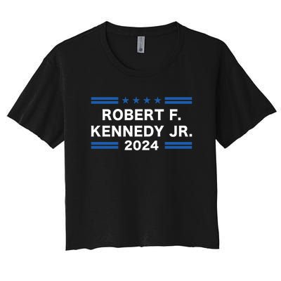 Robert F. Kennedy Jr. For President 2024 Women's Crop Top Tee