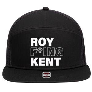 Roy Freaking Kent Design 7 Panel Mesh Trucker Snapback Hat