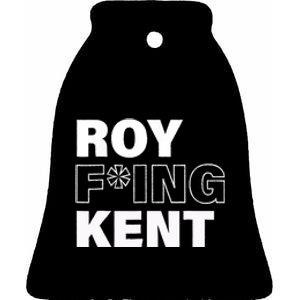 Roy Freaking Kent Design Ceramic Bell Ornament