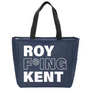 Roy Freaking Kent Design Zip Tote Bag