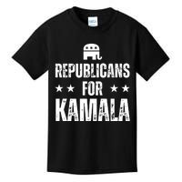 Republicans For Kamala Harris Kids T-Shirt