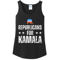 Republicans For Kamala Harris Ladies Essential Tank