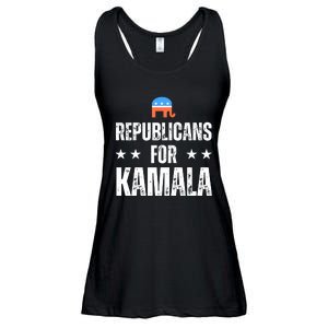 Republicans For Kamala Harris Ladies Essential Flowy Tank