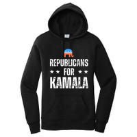 Republicans For Kamala Harris Women's Pullover Hoodie