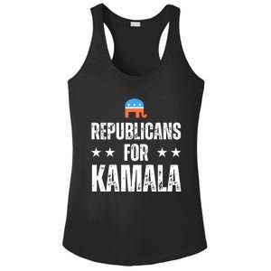 Republicans For Kamala Harris Ladies PosiCharge Competitor Racerback Tank