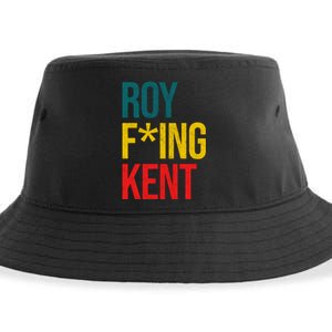 Roy F*ing Kent Colorful Logo Meme Sustainable Bucket Hat