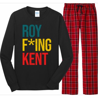 Roy F*ing Kent Colorful Logo Meme Long Sleeve Pajama Set