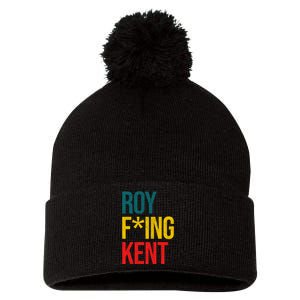 Roy F*ing Kent Colorful Logo Meme Pom Pom 12in Knit Beanie