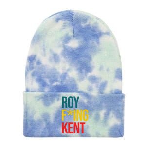 Roy F*ing Kent Colorful Logo Meme Tie Dye 12in Knit Beanie