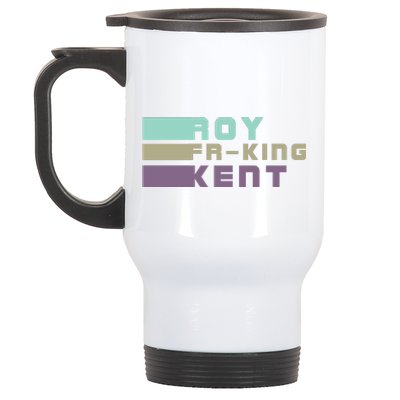 Roy Freaking Kent, Roy Fing Kent Retro Stainless Steel Travel Mug