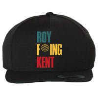 Roy Freaking Kent Vintage Men Women Wool Snapback Cap