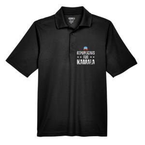 Republicans For Kamala Harris Men's Origin Performance Pique Polo