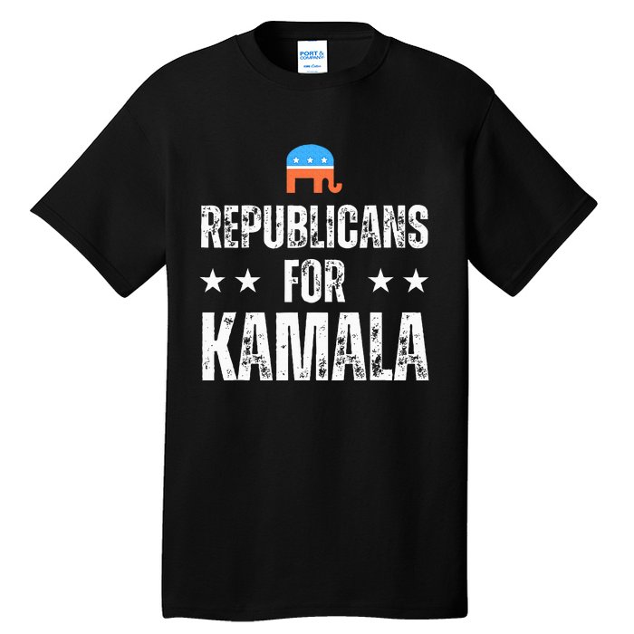 Republicans For Kamala Harris Tall T-Shirt