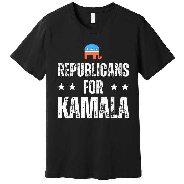 Republicans For Kamala Harris Premium T-Shirt