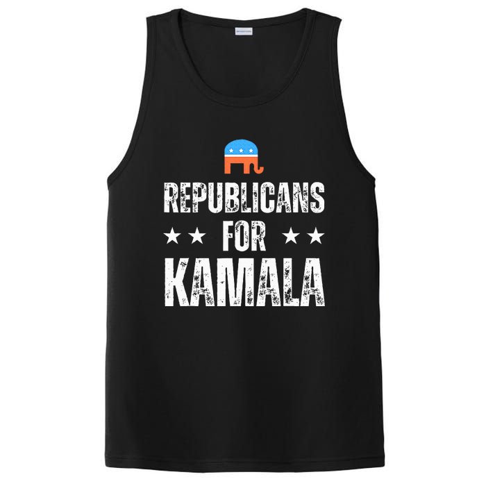 Republicans For Kamala Harris PosiCharge Competitor Tank