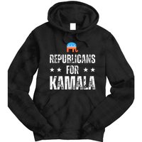 Republicans For Kamala Harris Tie Dye Hoodie