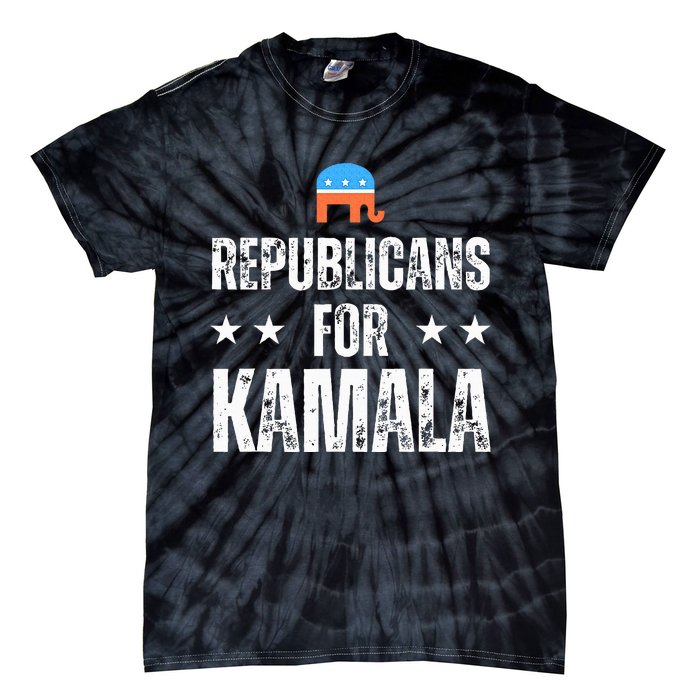 Republicans For Kamala Harris Tie-Dye T-Shirt