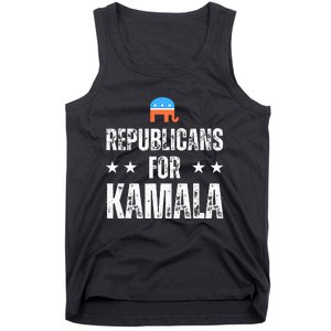 Republicans For Kamala Harris Tank Top