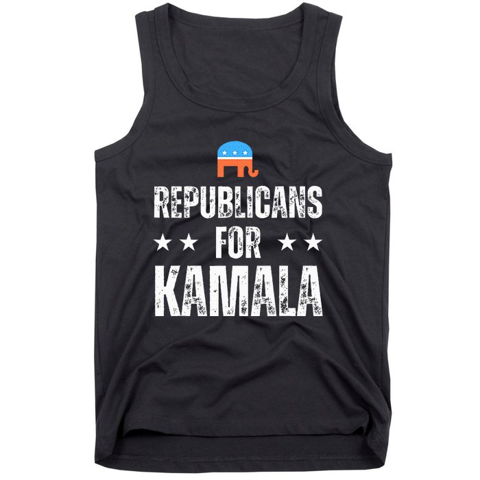 Republicans For Kamala Harris Tank Top