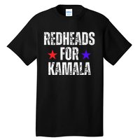 Redheads For Kamala 2024 Harris Walz Redheads For Kamala Tall T-Shirt