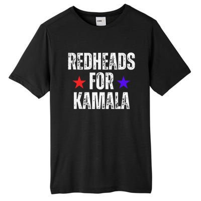 Redheads For Kamala 2024 Harris Walz Redheads For Kamala Tall Fusion ChromaSoft Performance T-Shirt