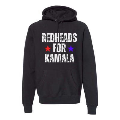 Redheads For Kamala 2024 Harris Walz Redheads For Kamala Premium Hoodie