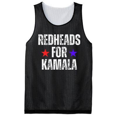 Redheads For Kamala 2024 Harris Walz Redheads For Kamala Mesh Reversible Basketball Jersey Tank