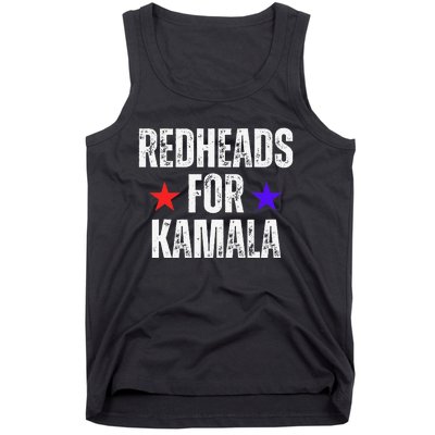 Redheads For Kamala 2024 Harris Walz Redheads For Kamala Tank Top