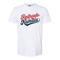 Redheads For Kamala 2024 Harris Walz Vintage Softstyle CVC T-Shirt