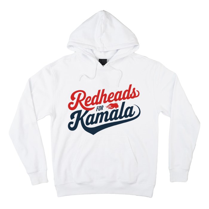 Redheads For Kamala 2024 Harris Walz Vintage Hoodie