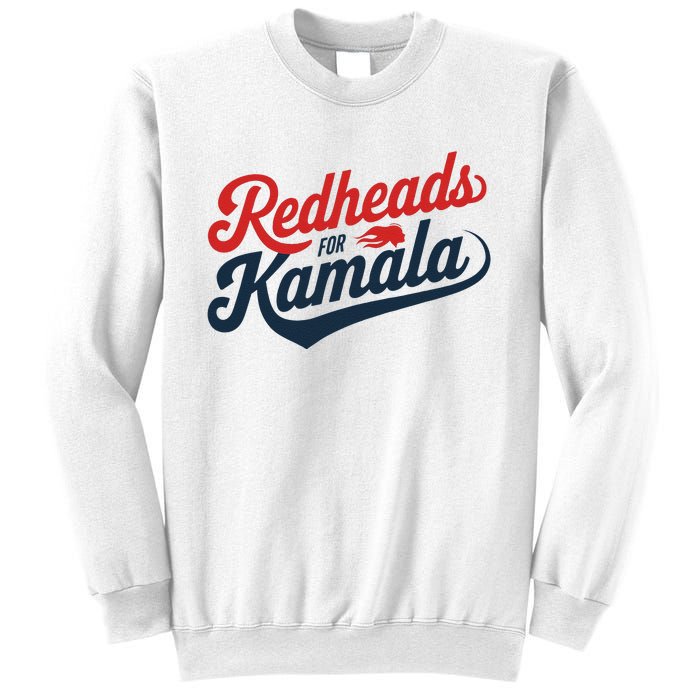 Redheads For Kamala 2024 Harris Walz Vintage Sweatshirt