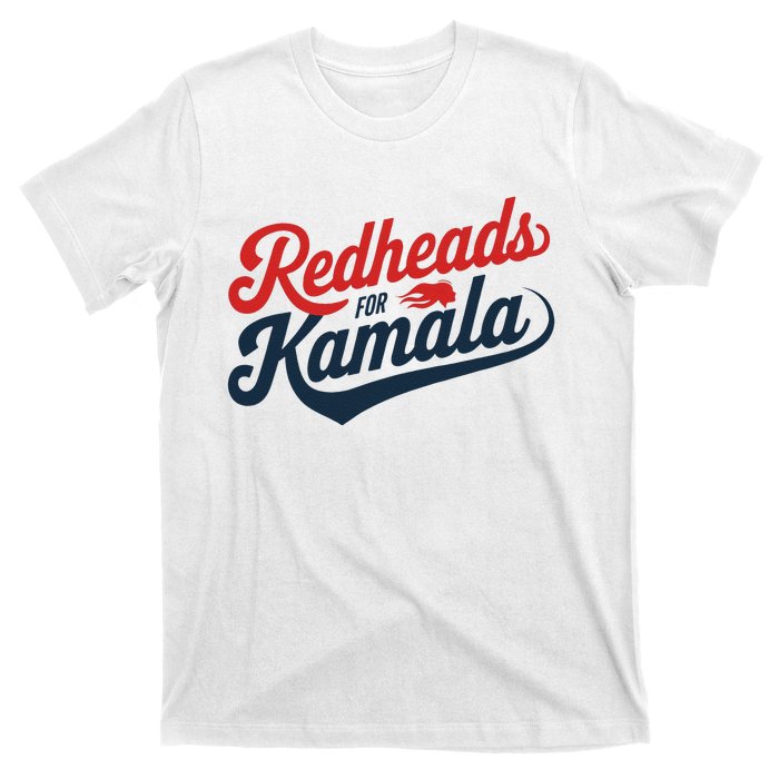 Redheads For Kamala 2024 Harris Walz Vintage T-Shirt